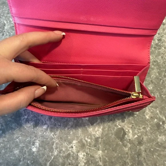 Tory Burch Fuchsia Wallet - Picture 4 of 8
